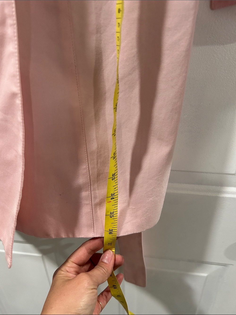 Rare vintage Burberry Prorsum dusty pink cotton trench coat - Picture 15 of 16